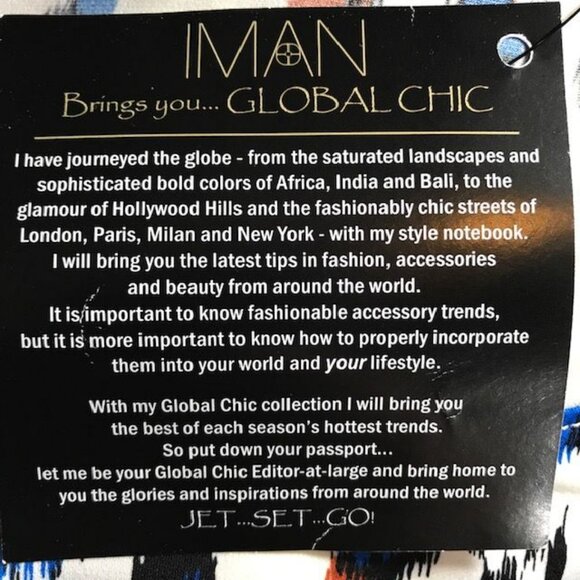 Iman Global Animal Symphony Print Jersey Top - Picture 15 of 16